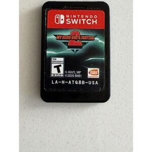 My Hero One's Justice 2 Nintendo Switch Video Game Cartridge Only!!!